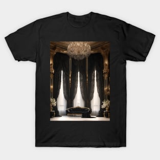 Ultimate luxury in baroque style. AI generated image T-Shirt